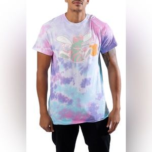 MITCHELL & NESS
CHARLOTTE HORNETS RAINBOW SHERBET TEE TIE DYE NWT MENS 2XL XXL